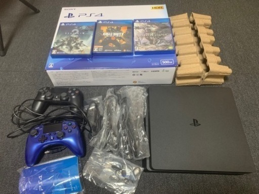 【ほぼ新品】PS4 CUH-2200A B01 500GB
