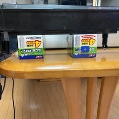 水槽・ろ過槽・照明(各2点)お譲りします！の画像
