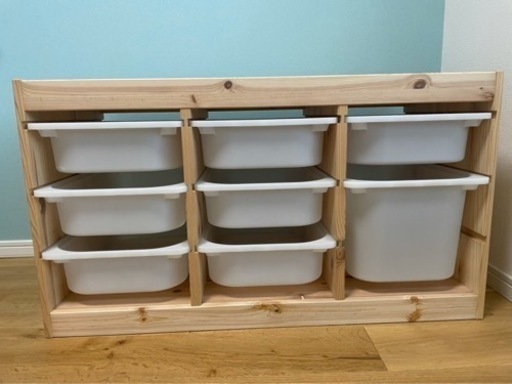 IKEA収納棚　TROFASTセット