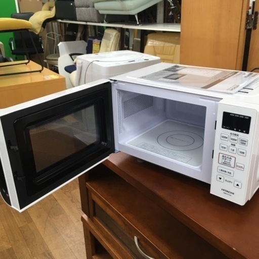 S238日立2021年製 単機能 電子レンジ 17L ヘルツフリー フラット庫内