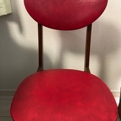 レトロ　椅子、の画像