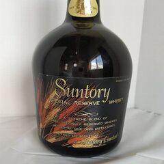 サントリースペシャルリザーブウィスキー麦穂ラベル　760ml　43度の画像