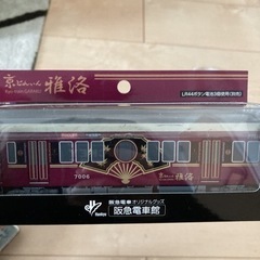 京阪電車　阪急電鉄　プルバックカーの画像