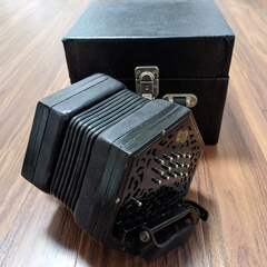 C/G Anglo Concertina Wheatstone 30 button #50404の画像
