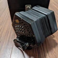 C/G Anglo Concertina Wheatstone 30 button #50404の画像