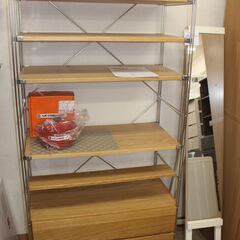 ☆特別価格 大幅値下げ！☆MUJI 無印良品 ステンレス ユニットシェルフ