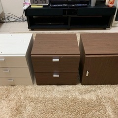 ベルメゾン　収納ボックス3個セットの画像