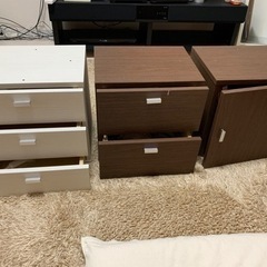 ベルメゾン　収納ボックス3個セットの画像