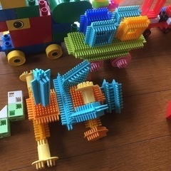 いろんな種類のブロックの画像