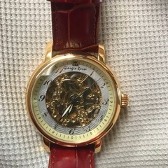 腕時計　スケルトンの画像