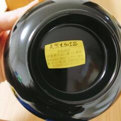 未使用品　高級汁椀5個入　木箱入り　の画像