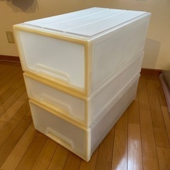 無印良品　引き出し収納ケース　3個セット