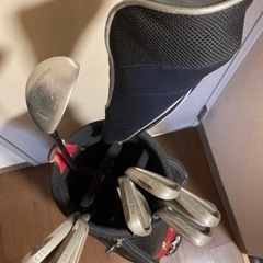 お値下済！ゴルフクラブ10本＆バッグのセットの画像