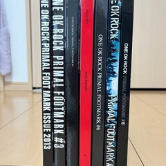 ONE OK ROCK  PRIMAL FOOTMARK #2～#8の画像