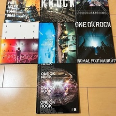 ONE OK ROCK  PRIMAL FOOTMARK #2～#8の画像