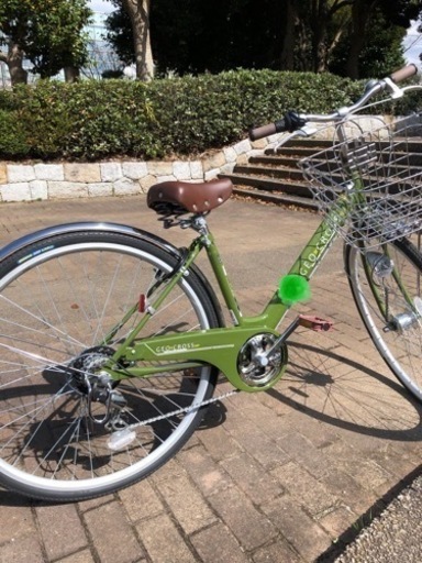 6段変速　27インチ自転車　使用回数　10回程度