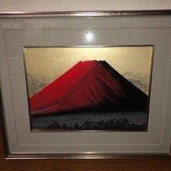 赤富士　作者不明 