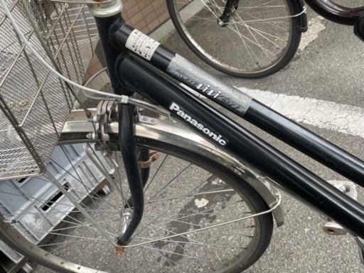 お譲り先決まりました。　再掲　電動アシスト自転車　パナソニック　ビビ　シティサイクル　26インチ