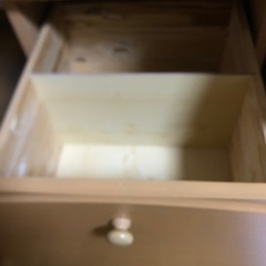 学習机についていた引き出し〔お話中です）の画像