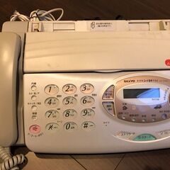 【0円】FAX付電話機