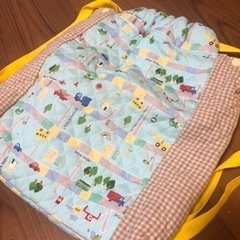 ナップサック　大小2つの画像