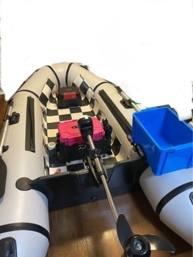 (売却済)ゴムボート 3人乗り