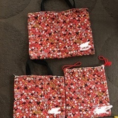 幼稚園3点セット　手さげかばん　きんちゃくの画像