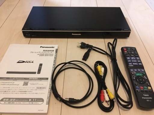 Panasonic パナソニック ブルーレイ DIGA ディーガ 同時録画可能 DVD