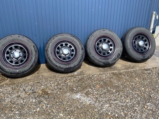 新品 4本価格 会社宛 送料無料 16×7J 6穴 139.7mm ET+38 SHONE SST 受け渡しの方決定しました。値下げしました‼️6,000円です！ハイエース　DAYTONA 15インチ　タイヤはオマケ