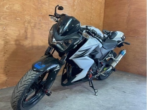 ★お支払い総額19.8万円★ カワサキ Z250 ER250C 2本だし社外マフラー！ 社外テール！カスタムあり！ ETC付き♪ ツーリングに♪ 関東圏内即日配送可能です！