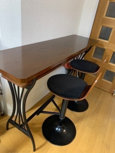 カウンターテーブルセット