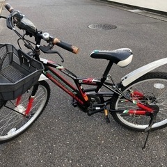 22インチ 子供用自転車 CIデッキ オートライト