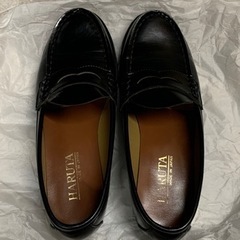 HARUTA  ハルタ　ローファー 黒　24.5cm 美品