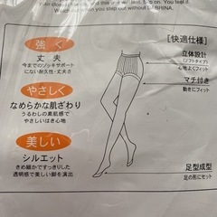 ブラックストッキング　黒ストッキング　グンゼの画像