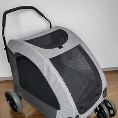 【最終価格】ペットカート 多頭中小型犬 大型犬バギー 犬用カート...