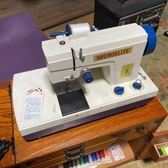 ジャンクー日本文化センター　ミシンお針箱　埼玉ミシン工業　マイクロエリートの画像