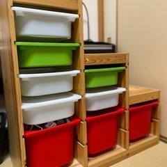 IKEA  トロファスト　収納　おもちゃ箱　棚　