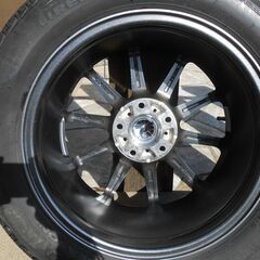 美品アルミホイール205-55-16タイヤ付きの画像