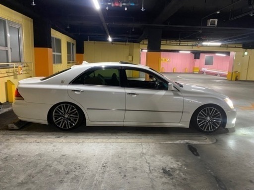 210クラウン　純正　4本セット　18インチ　メッキ　スパッタリング　流用