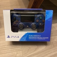 PS4 コントローラー 紺(ネイビー？) SONY CUH-ZC...