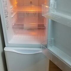 DAEWOO 150L 2ドア冷蔵庫（ホワイト）DR-B15CWの画像