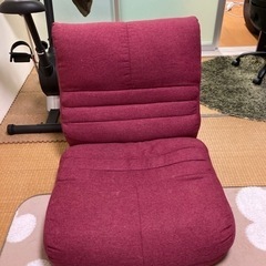 リクライニング座椅子の画像