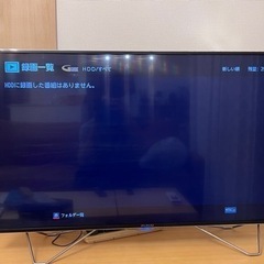 49インチ HDD内蔵 フナイテレビの画像
