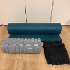 筋膜リースローラー&ヨガマット ２点セット