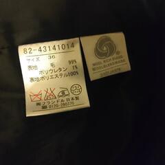 ルスーク黒のスーツ　卒園式・入学式にもの画像