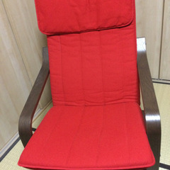 IKEA ポエング　ロッキングチェア&オットマン　値下げ最終の画像