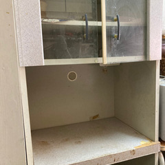 食器棚　中古　無料　引き取りにいらしたくださる方限定です。