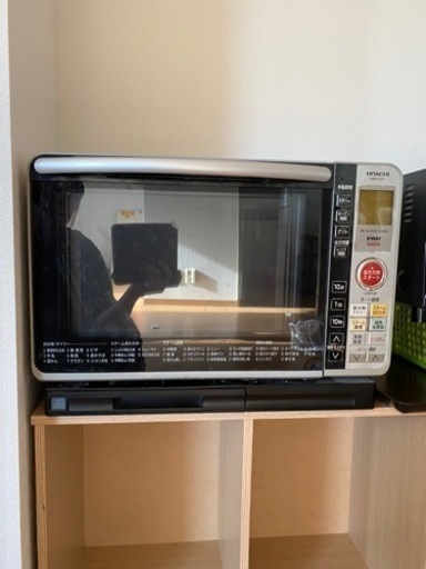 電子レンジ　引き取り日指定あり