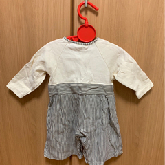 Mini BEE ベビー 袴ロンパース カバーオールの画像