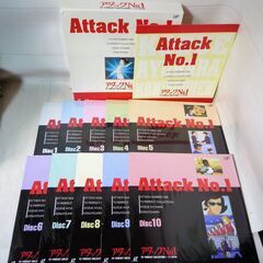 ☆LD/アタックNo1 LD-BOX1.2.3セット Ⅰこずえ根性編 Ⅱこずえ愛情編 Ⅲこずえ栄光編◆浦野千賀子原作！スポ根少女漫画の画像